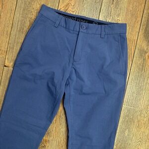 Vineyard Vines OTG On The Go Pant 28x30 Blue Chino Stretch Straight Leg 1P001055